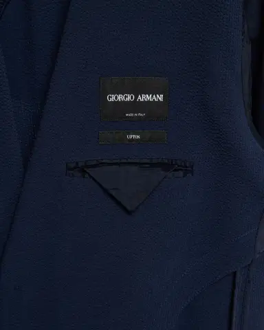 Giorgio Armani Men's Upton Seersucker Sport Coat | Thumbnail 6 Giorgio Armani Men's Upton Seersucker Sport Coat | Thumbnail 6