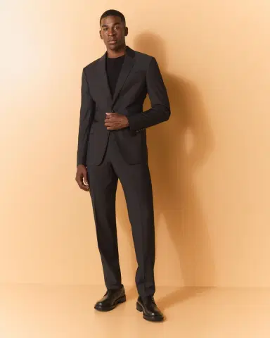Giorgio Armani Men's Pinpoint Twill Suit | Thumbnail 5