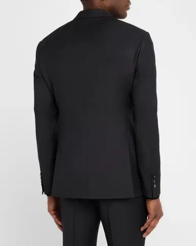 Giorgio Armani Men's Pinpoint Twill Suit | Thumbnail 6