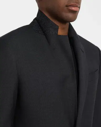 Giorgio Armani Men's Pinpoint Twill Suit | Thumbnail 9