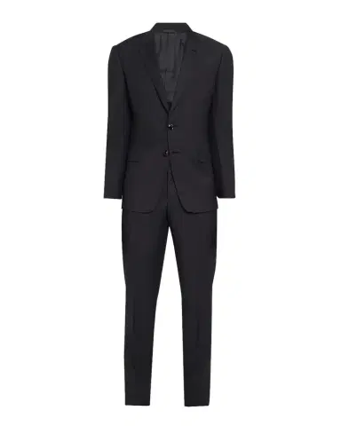 Giorgio Armani Men's Pinpoint Twill Suit | Thumbnail 1