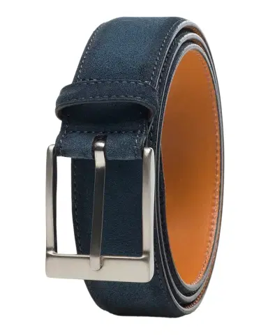 Magnanni Men's Telante Suede Leather Belt | Thumbnail 1