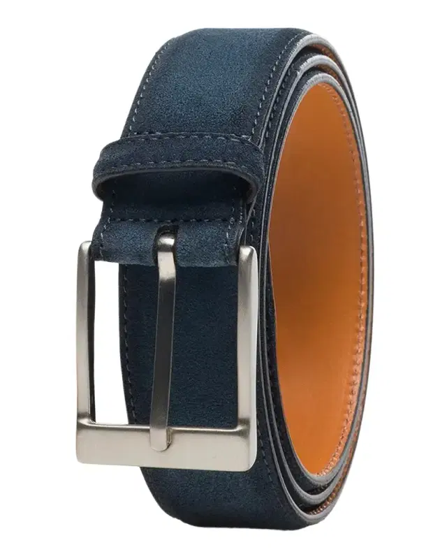 Magnanni Men's Telante Suede Leather Belt