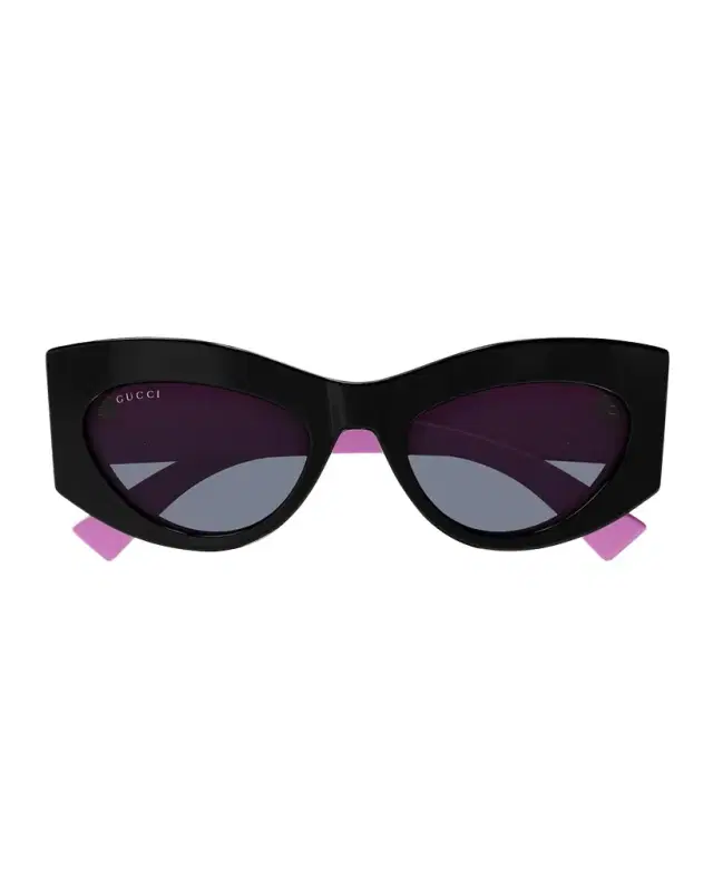 Gucci Cat-Eye Recycled Acetate Sunglasses