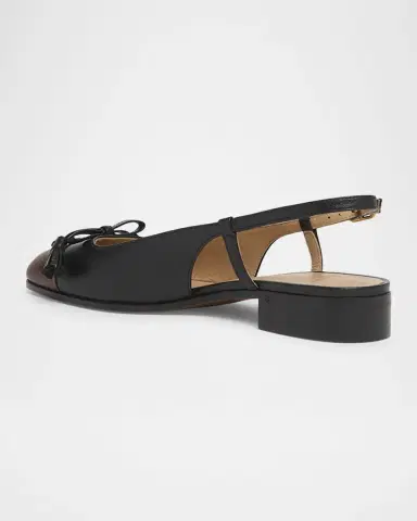 Valentino Garavani Slingback Ballerina Pumps | Thumbnail 4 Valentino Garavani Slingback Ballerina Pumps | Thumbnail 4