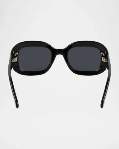 Ferragamo Gancino Oval Acetate Sunglasses | Thumbnail 5 Ferragamo Gancino Oval Acetate Sunglasses | Thumbnail 5
