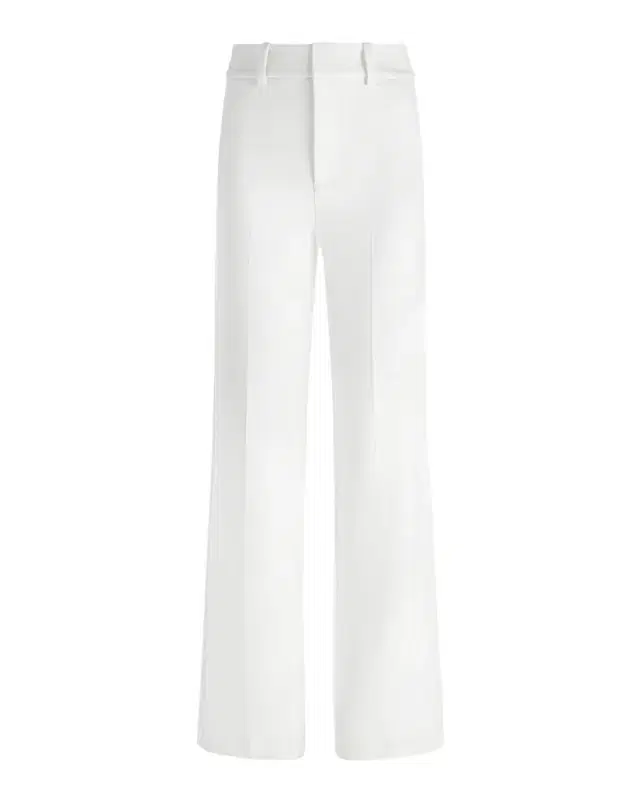 ALICE + OLIVIA Alexander Twill Sateen Trousers