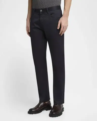 Giorgio Armani Men's 5-Pocket Stretch Cotton Pants | Thumbnail 3 Giorgio Armani Men's 5-Pocket Stretch Cotton Pants | Thumbnail 3