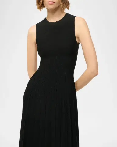 STAUD Elyse Knit Midi Dress | Thumbnail 4