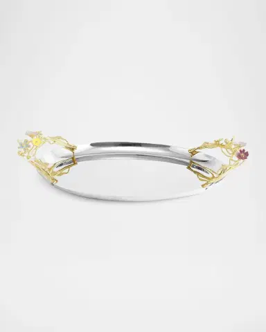 Michael Aram Wildflowers Oval Tray | Thumbnail 3
