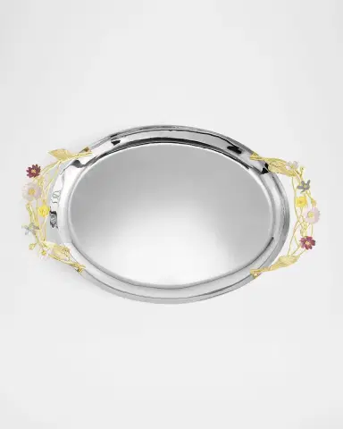 Michael Aram Wildflowers Oval Tray | Thumbnail 4