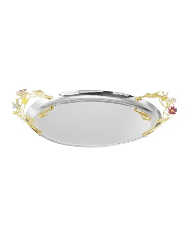 Michael Aram Wildflowers Oval Tray