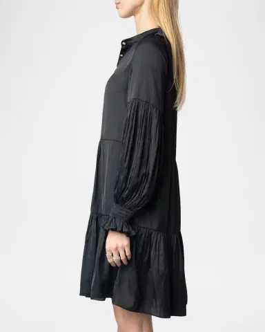 Zadig & Voltaire Randy Satin Mini Dress | Thumbnail 4