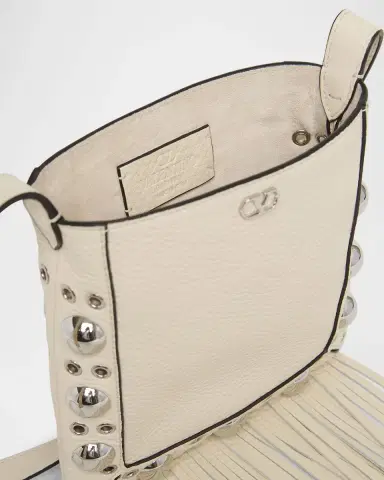 Valentino Garavani Nellcote Small Fringe Studded Leather Crossbody Bag | Thumbnail 3 Valentino Garavani Nellcote Small Fringe Studded Leather Crossbody Bag | Thumbnail 3
