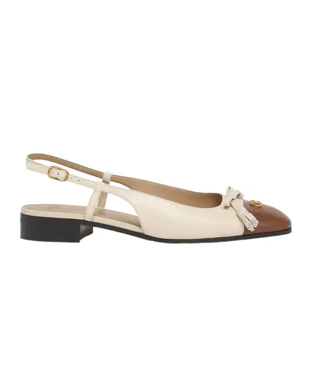 Slingback Ballerina Pumps