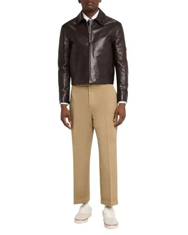 Thom Browne Men 's Garment-Dyed Chino Pants