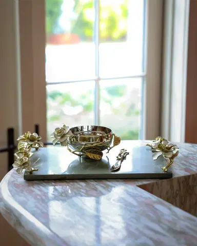 Michael Aram Gardenia Small Bowl | Thumbnail 2