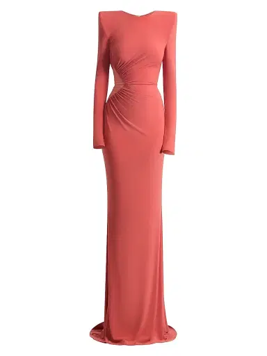 Zhivago Women's Echoes Of Self Ruched Body-Con Gown | Thumbnail 1