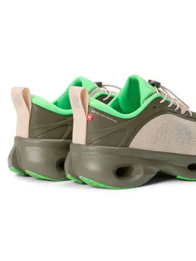 Loewe x On Men's Cloudsolo Sneakers - Khaki Green Sand | Thumbnail 4 Loewe x On Men's Cloudsolo Sneakers - Khaki Green Sand | Thumbnail 4