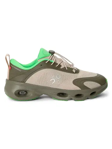 Loewe x On Men's Cloudsolo Sneakers - Khaki Green Sand | Thumbnail 1 Loewe x On Men's Cloudsolo Sneakers - Khaki Green Sand | Thumbnail 1