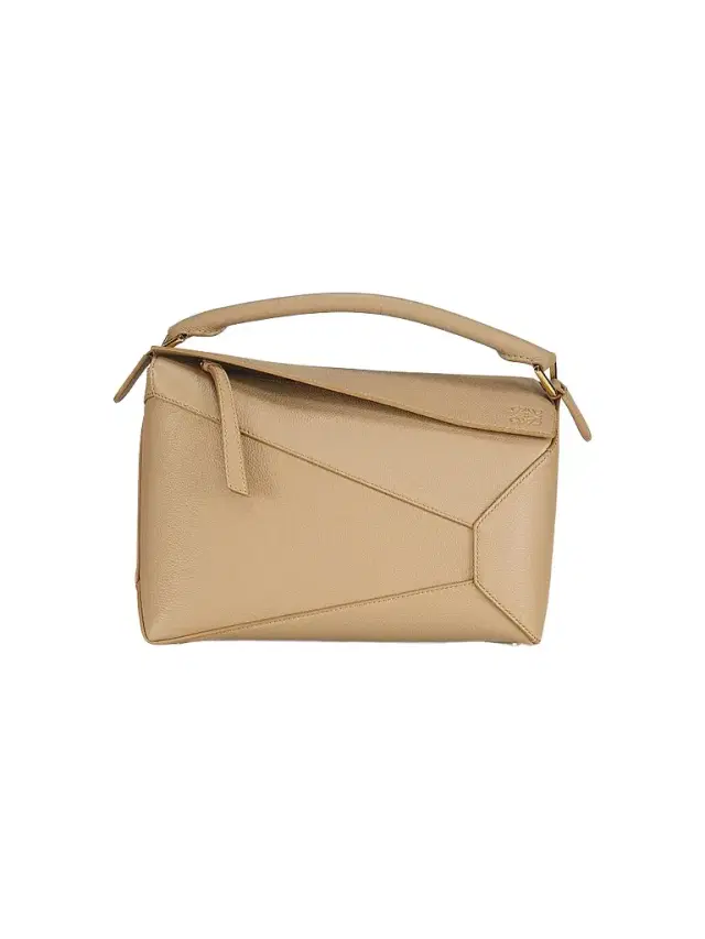 LOEWE Women's Puzzle Edge Grained Leather Bag - Sand