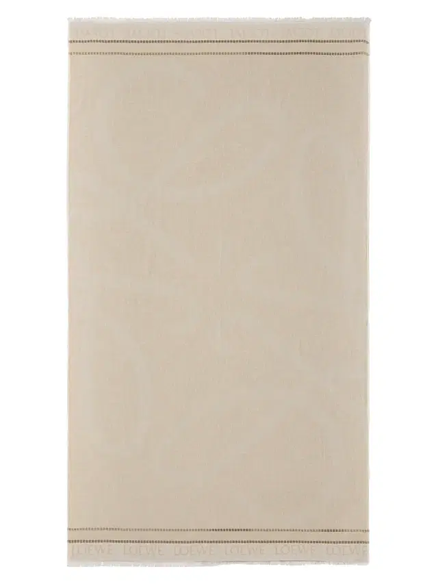 LOEWE Women's  x Paula's Ibiza Anagram Cotton Pareo - Light Beige