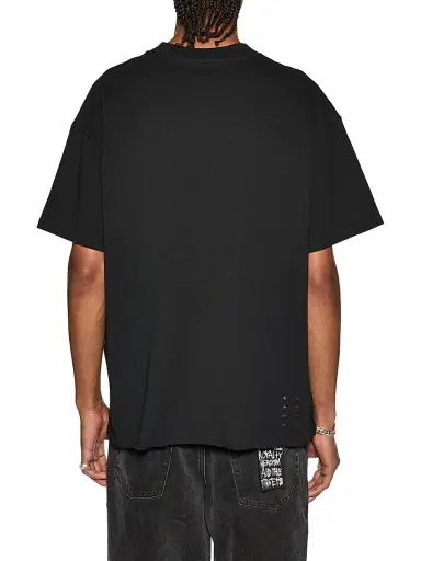 Ksubi Men's Democrazy Boxy Cotton T-Shirt - Black - Size XXL | Thumbnail 3 Ksubi Men's Democrazy Boxy Cotton T-Shirt - Black - Size XXL | Thumbnail 3