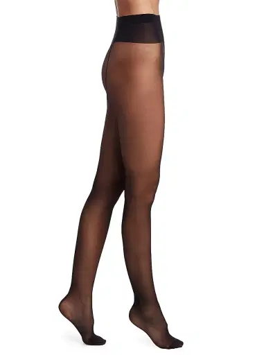 Wolford Women's Individual 10 Back Seam Tights | Thumbnail 1 Wolford Women's Individual 10 Back Seam Tights | Thumbnail 1