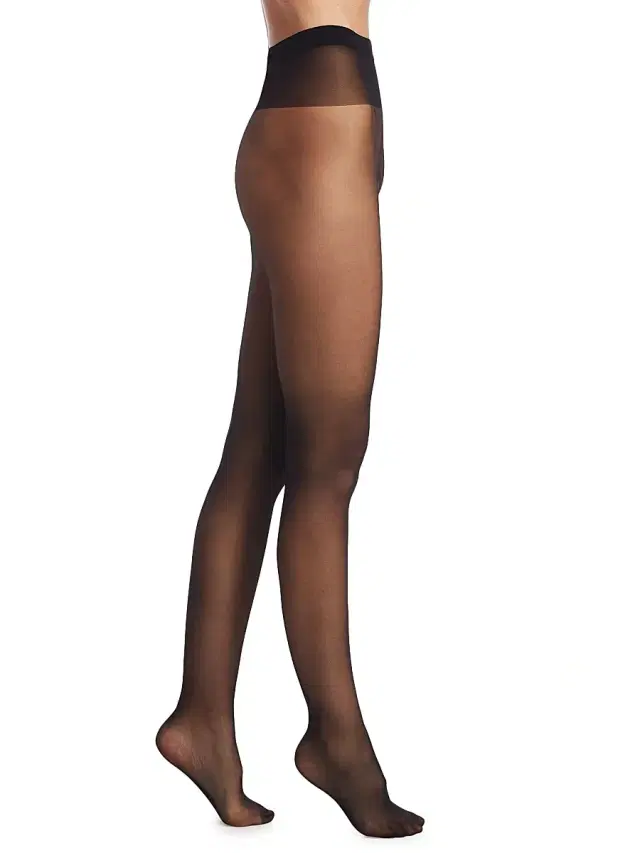 Wolford Women's Individual 10 Denier Hose - Black