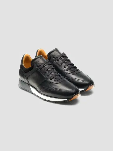 Magnanni Men's Arco Leather Low-Top Sneakers | Thumbnail 2 Magnanni Men's Arco Leather Low-Top Sneakers | Thumbnail 2