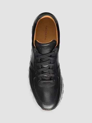 Magnanni Men's Arco Leather Low-Top Sneakers | Thumbnail 3 Magnanni Men's Arco Leather Low-Top Sneakers | Thumbnail 3