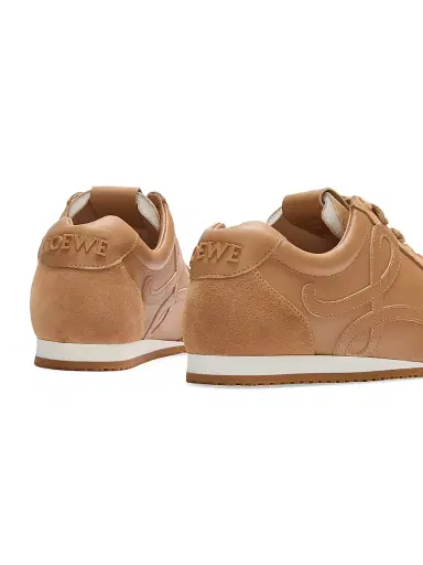 Loewe Men's Ballet Runner 2.0 Leather Low-Top Sneakers | Thumbnail 4