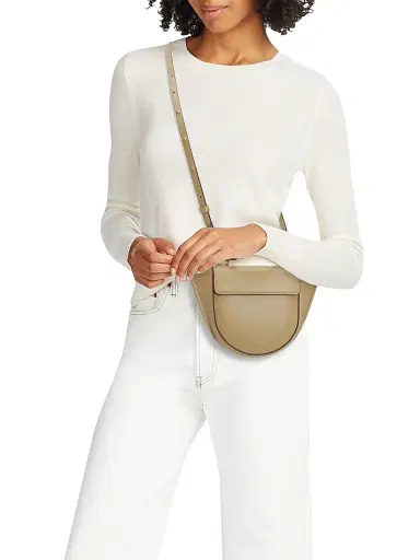 Wandler Women's Hortensia Leather Crossbody Bag - Gingerbread | Thumbnail 2