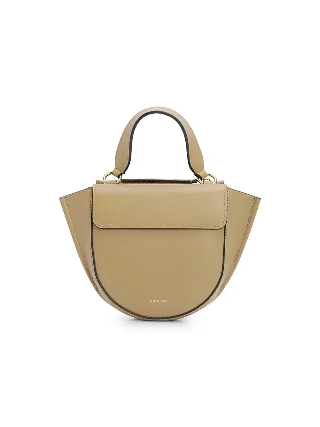 Wandler Women's Hortensia Leather Crossbody Bag - Gingerbread