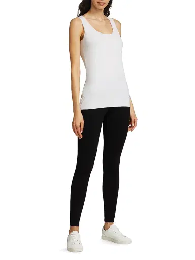 Wolford Women's Aurora Pure Tank Top - White - Size Large | Thumbnail 2 Wolford Women's Aurora Pure Tank Top - White - Size Large | Thumbnail 2