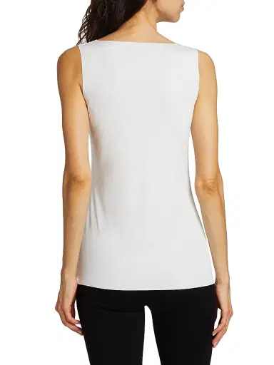 Wolford Women's Aurora Pure Tank Top - White - Size Large | Thumbnail 4 Wolford Women's Aurora Pure Tank Top - White - Size Large | Thumbnail 4