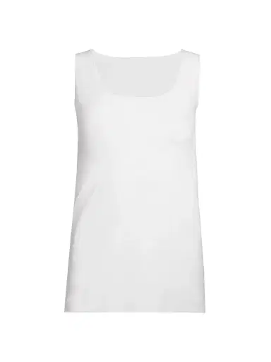 Wolford Women's Aurora Pure Tank Top - White - Size Large | Thumbnail 1 Wolford Women's Aurora Pure Tank Top - White - Size Large | Thumbnail 1