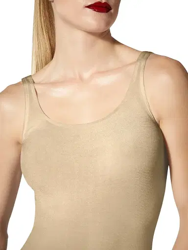 Wolford Women's Jamaika Cotton-Blend Stretch Bodysuit - Cafe Au Lait | Thumbnail 6