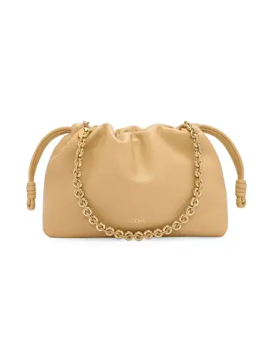 Loewe Women's Flamenco Medium Chain Leather Shoulder Bag | Thumbnail 4