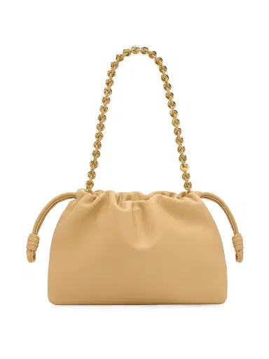 Loewe Women's Flamenco Medium Chain Leather Shoulder Bag | Thumbnail 6