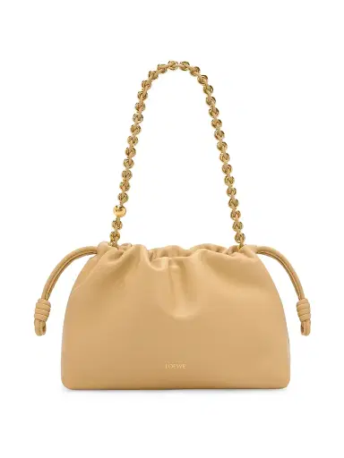 Loewe Women's Flamenco Medium Chain Leather Shoulder Bag | Thumbnail 1