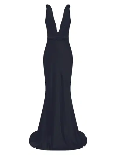 Zhivago Women's Signature Beloved Sleeveless Satin Gown - Black - Size 14 | Thumbnail 1 Zhivago Women's Signature Beloved Sleeveless Satin Gown - Black - Size 14 | Thumbnail 1