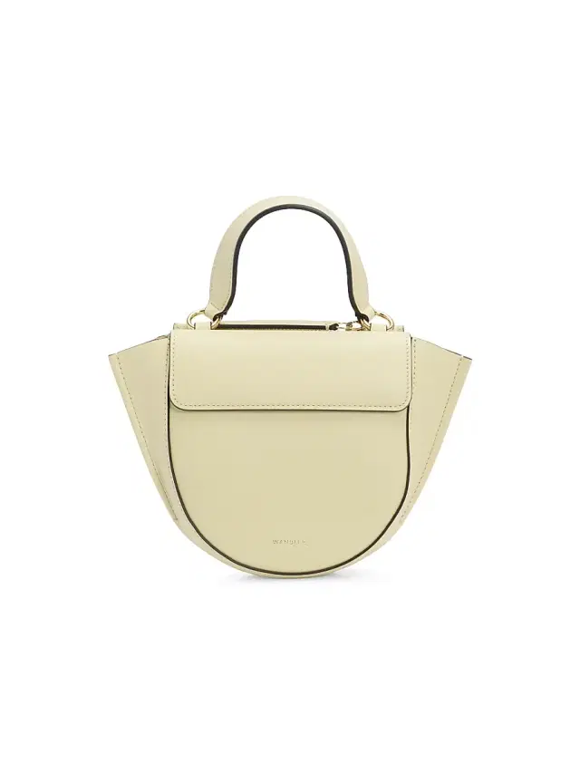 Wandler Women's Hortensia Leather Crossbody Bag - Eggshell