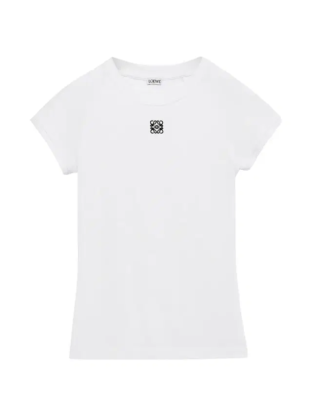 LOEWE Women's Small-Fit Logo T-Shirt - White