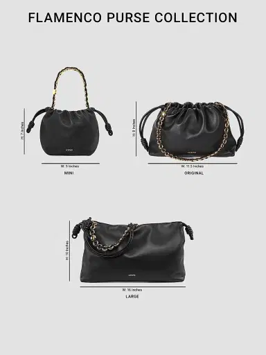 Loewe Women's Large Flamenco Leather Shoulder Bag - Dark Burgundy | Thumbnail 8