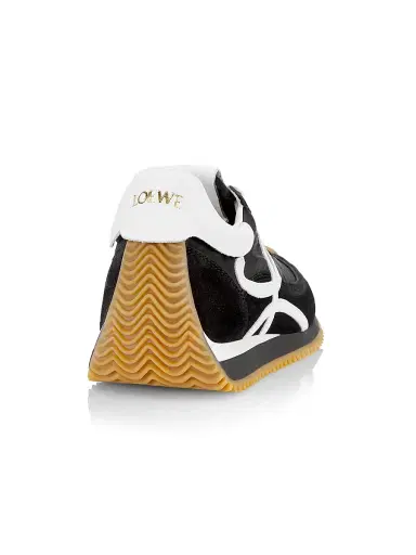 Loewe Women's Flow Runner Sneakers - Black White - Size 6 | Thumbnail 4 Loewe Women's Flow Runner Sneakers - Black White - Size 6 | Thumbnail 4