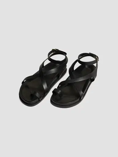 A Emery Women's Jalen Slim Leather Sandals | Thumbnail 4