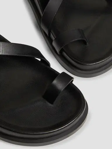 A Emery Women's Jalen Slim Leather Sandals | Thumbnail 6