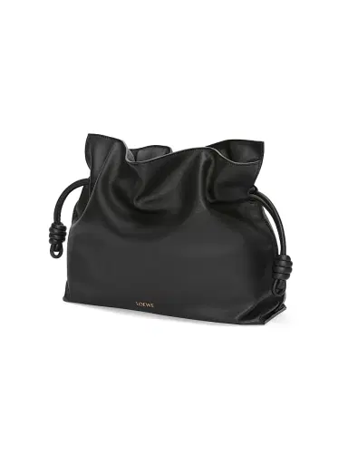 Loewe Women's Flamenco Large Leather Clutch | Thumbnail 4
