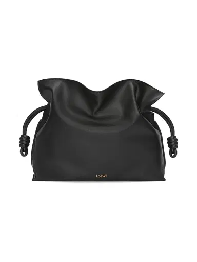 Loewe Women's Flamenco Large Leather Clutch | Thumbnail 1